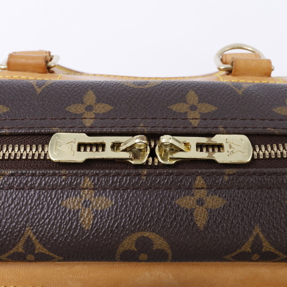 Louis Vuitton Bowling Bag Deauville Boston Handbag Monogram Vanity - Picture 7 of 7